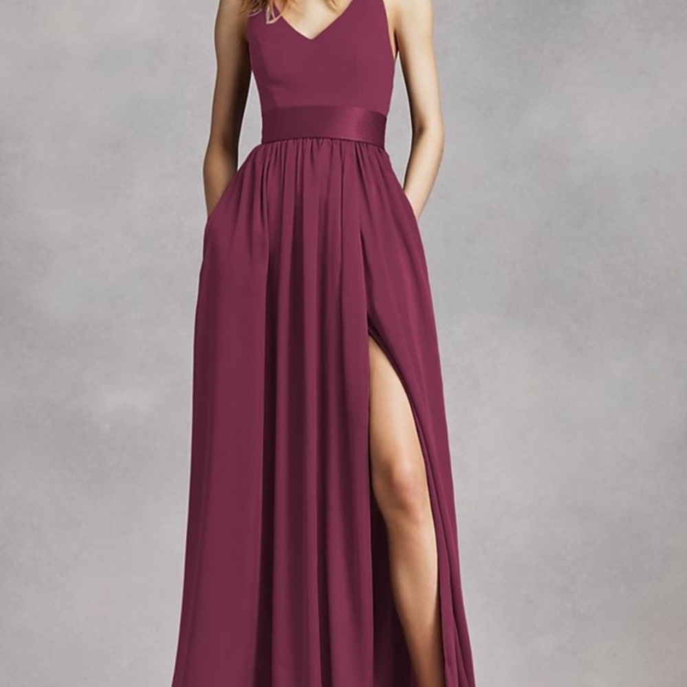 David’s bridal bridesmaids dress